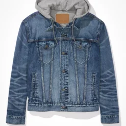 AE Hooded Denim Trucker Jacket 5 AE Hooded Denim Trucker Jacket -Drape Mode Sales 0106 1537 400 f