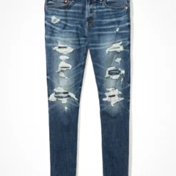 AE AirFlex+ Temp Tech Patched Athletic Skinny Jean 5 AE AirFlex+ Temp Tech Patched Athletic Skinny Jean -Drape Mode Sales 0114 5692 439 f