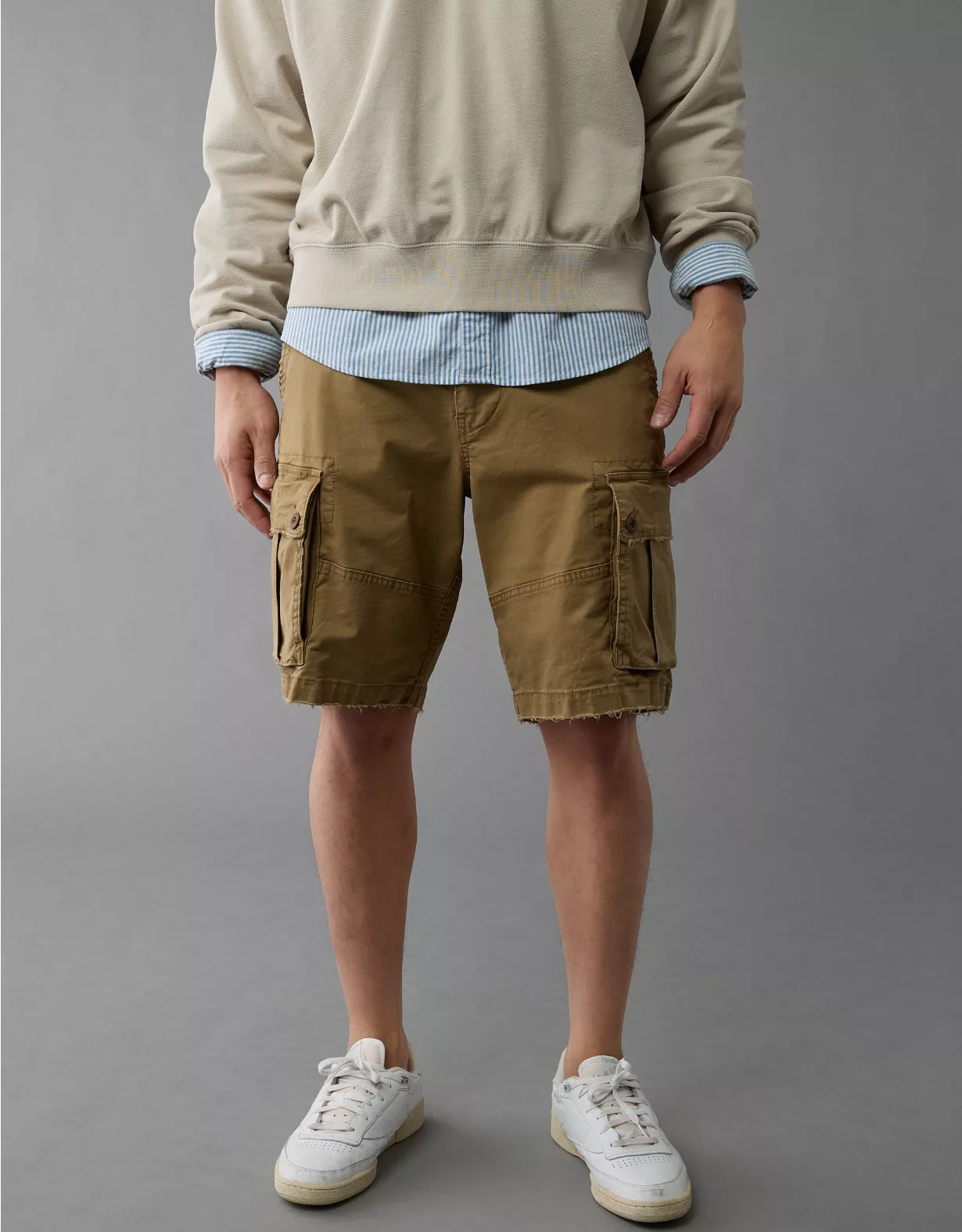 AE Flex 10" Lived-In Cargo Short 1 AE Flex 10" Lived-In Cargo Short