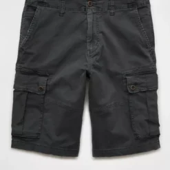 AE Flex 12" Lived-In Longer Length Cargo Short 5 AE Flex 12" Lived-In Longer Length Cargo Short -Drape Mode Sales 0132 7280 167 f