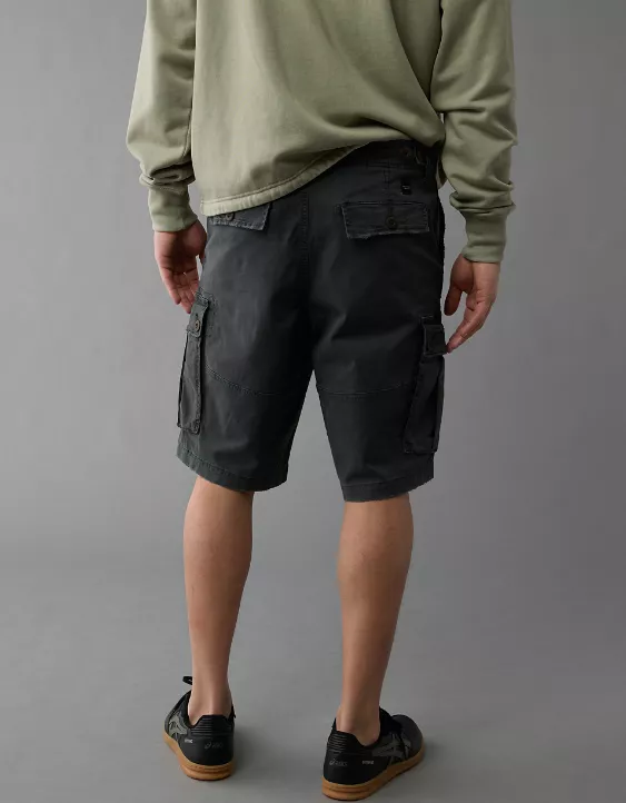 AE Flex 12" Lived-In Longer Length Cargo Short 2 AE Flex 12" Lived-In Longer Length Cargo Short - Image 2
