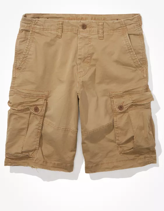 AE Flex 12" Longer Length Lived-In Cargo Short 3 AE Flex 12" Longer Length Lived-In Cargo Short - Image 3