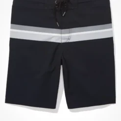AE 9" Striped Classic Board Short 5 AE 9" Striped Classic Board Short -Drape Mode Sales 0133 7445 001 f