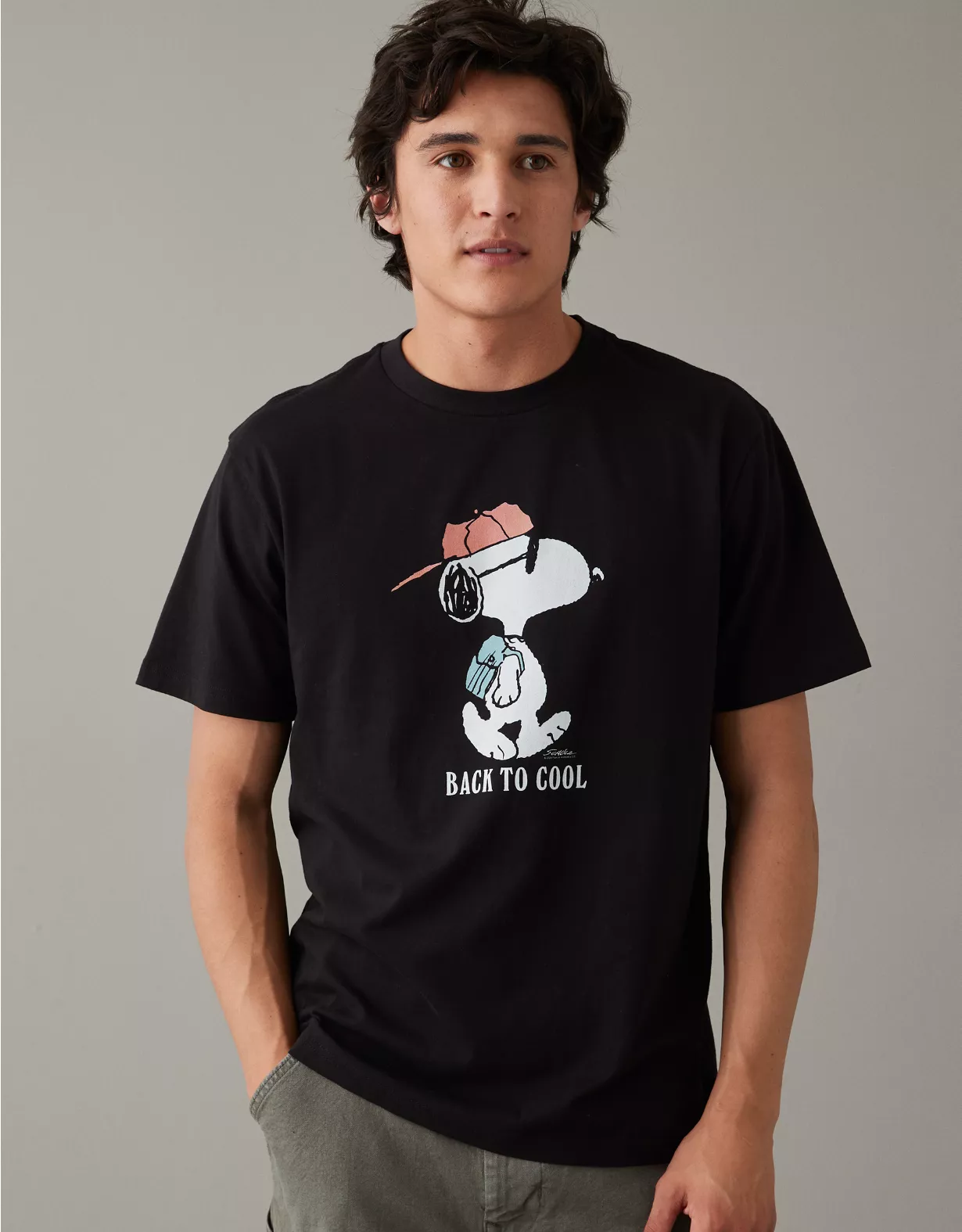 AE Super Soft Snoopy Graphic T-Shirt 1 AE Super Soft Snoopy Graphic T-Shirt