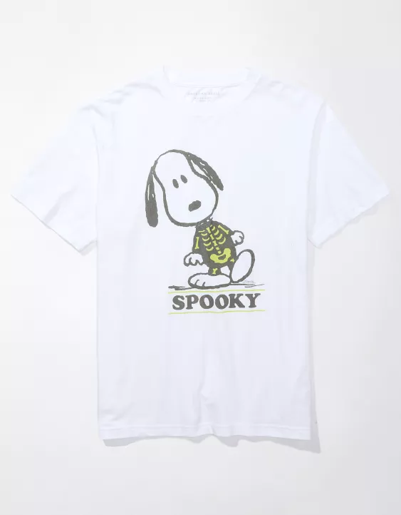 AE Super Soft Snoopy Halloween Graphic T-Shirt 3 AE Super Soft Snoopy Halloween Graphic T-Shirt - Image 3