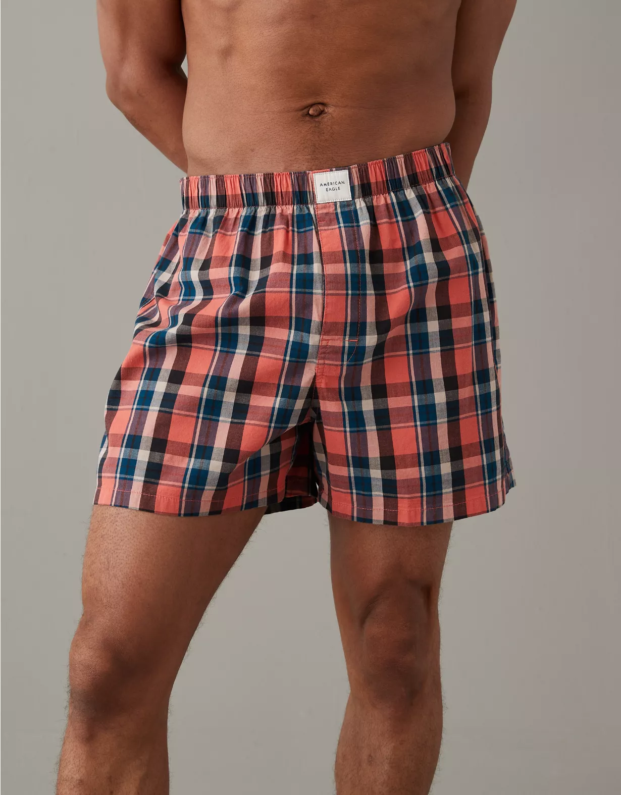 AEO Plaid Flannel Boxer Short 1 AEO Plaid Flannel Boxer Short