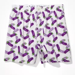 AEO Eggplants Stretch Boxer Short 5 AEO Eggplants Stretch Boxer Short -Drape Mode Sales 0220 2815 100 f