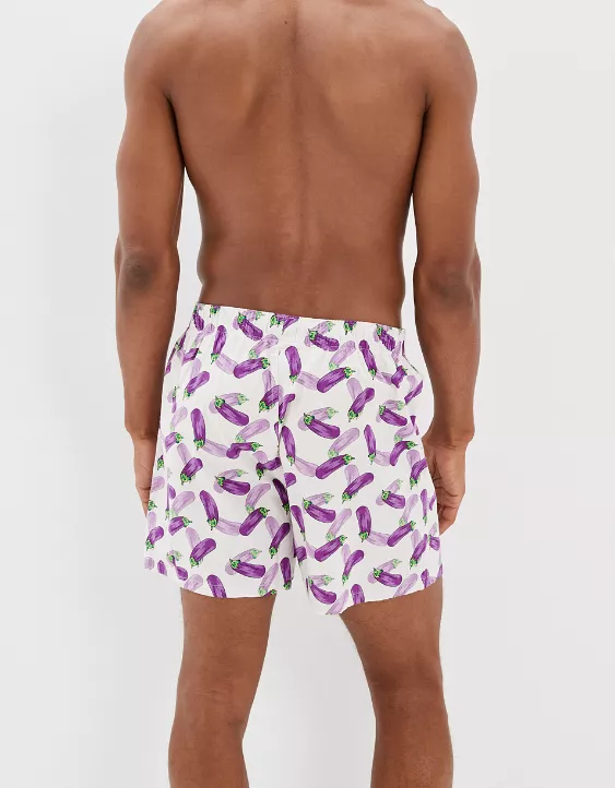 AEO Eggplants Stretch Boxer Short 2 AEO Eggplants Stretch Boxer Short - Image 2