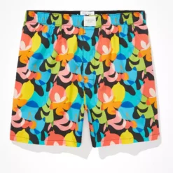 AEO Neon Tropical Stretch Boxer Short 5 AEO Neon Tropical Stretch Boxer Short -Drape Mode Sales 0220 3260 001 f