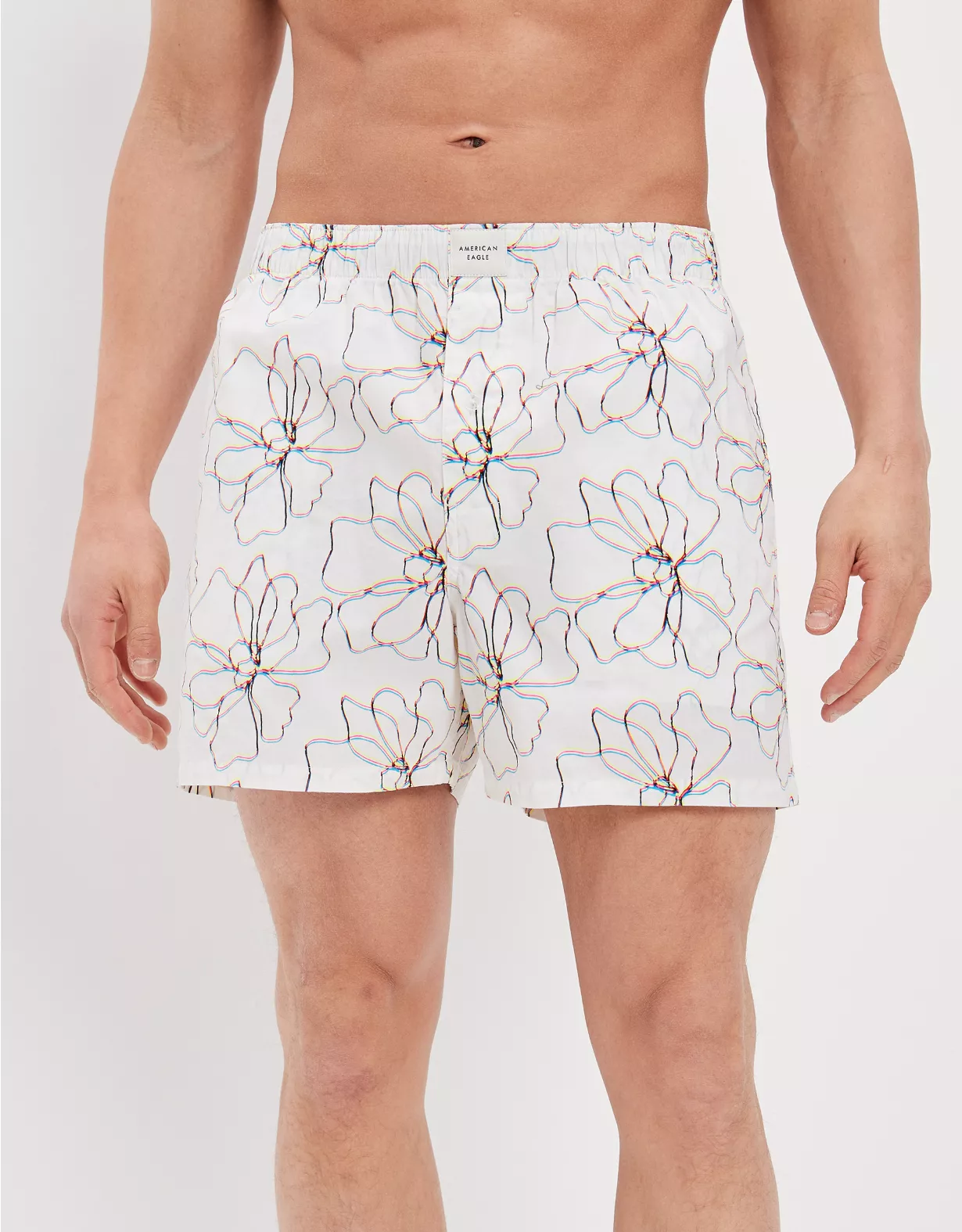 AEO Floral Sketch Stretch Boxer Short 1 AEO Floral Sketch Stretch Boxer Short