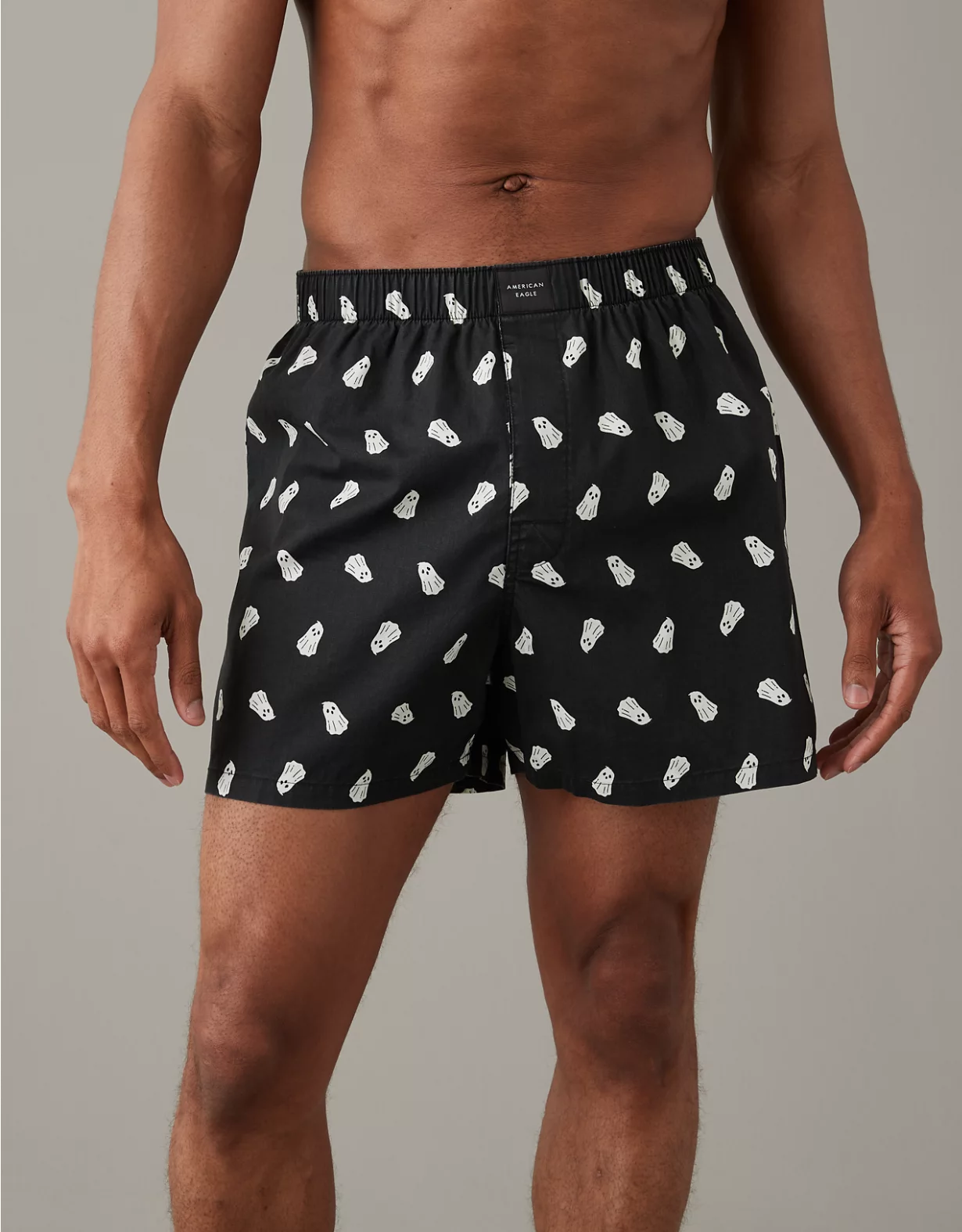 AEO Glow-In-The-Dark Ghosts Stretch Boxer Short 1 AEO Glow-In-The-Dark Ghosts Stretch Boxer Short