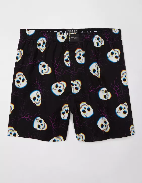 AEO Lightning Skeleton Stretch Boxer Short 3 AEO Lightning Skeleton Stretch Boxer Short - Image 3