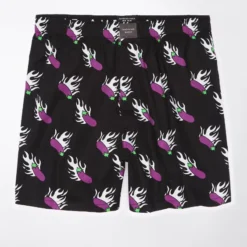 AEO Eggplant Stretch Boxer Short 5 AEO Eggplant Stretch Boxer Short -Drape Mode Sales 0220 3603 001 f