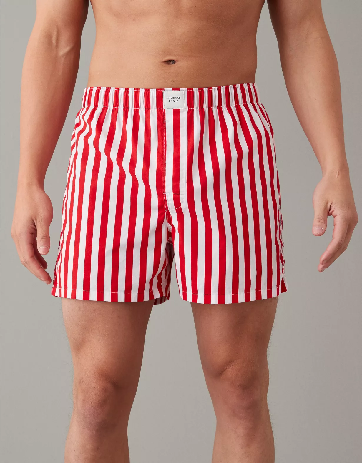 AEO Christmas Stripes Stretch Boxer Short 1 AEO Christmas Stripes Stretch Boxer Short