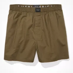 AEO Solid Stretch Boxer Short -Drape Mode Sales 0220 3819 309 f