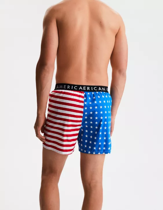 AEO Stars + Stripes Stretch Boxer Short 2 AEO Stars + Stripes Stretch Boxer Short - Image 2