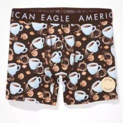 AEO Coffee Scratch + Sniff 6" Classic Boxer Brief 5 AEO Coffee Scratch + Sniff 6" Classic Boxer Brief -Drape Mode Sales 0235 3425 200 f