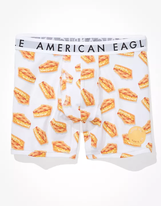 AEO Apple Pie Scratch + Sniff 6" Classic Boxer Brief 3 AEO Apple Pie Scratch + Sniff 6" Classic Boxer Brief - Image 3