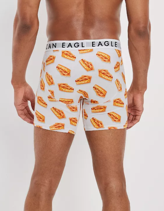AEO Apple Pie Scratch + Sniff 6" Classic Boxer Brief 2 AEO Apple Pie Scratch + Sniff 6" Classic Boxer Brief - Image 2