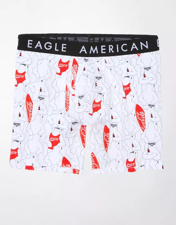 AEO Coca-Cola Bears 6" Classic Boxer Brief 3 AEO Coca-Cola Bears 6" Classic Boxer Brief - Image 3
