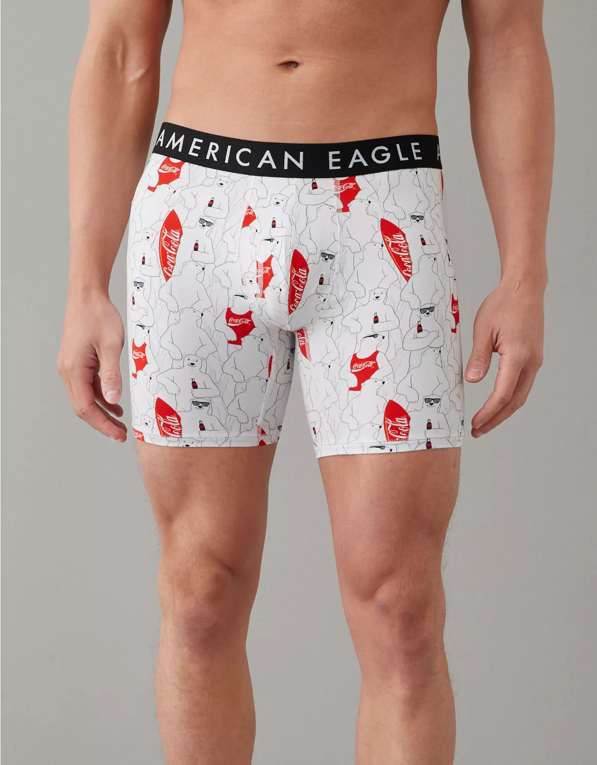 AEO Coca-Cola Bears 6" Classic Boxer Brief 1 AEO Coca-Cola Bears 6" Classic Boxer Brief