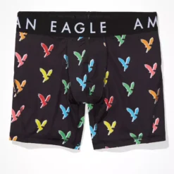 AEO Colorful Eagles 6" Flex Boxer Brief 5 AEO Colorful Eagles 6" Flex Boxer Brief -Drape Mode Sales 0236 2763 001 f