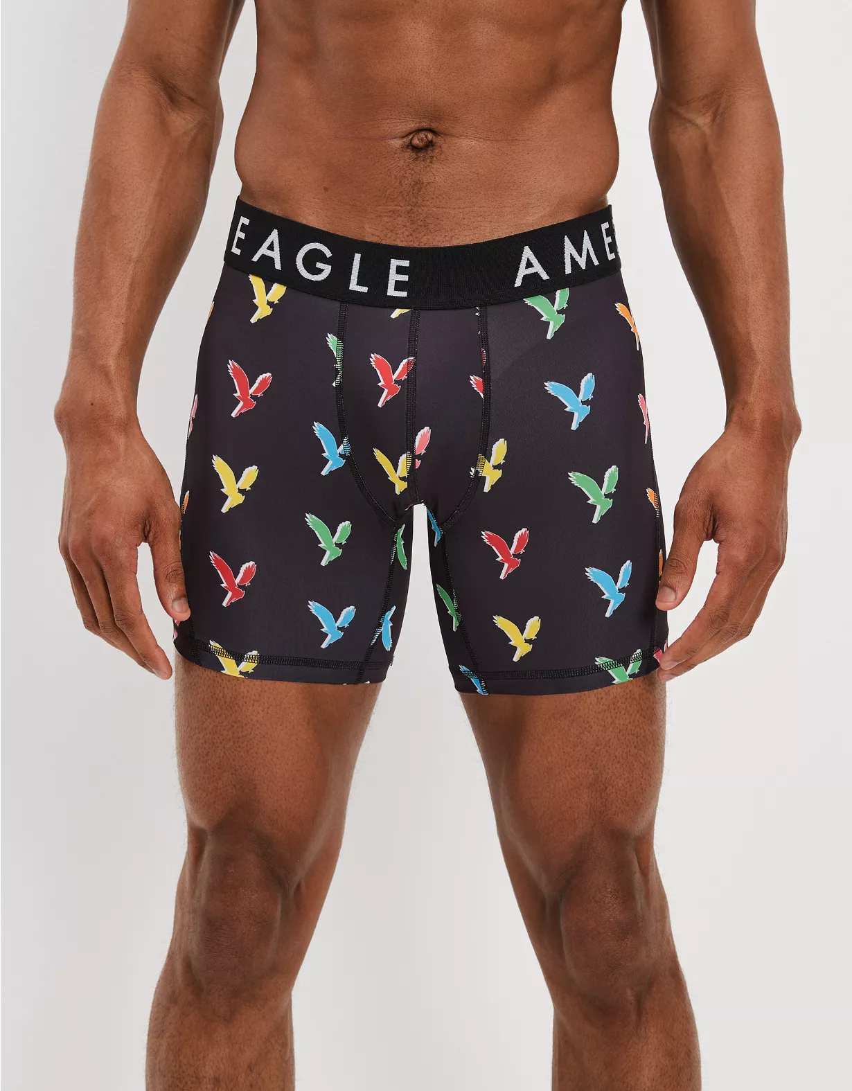AEO Colorful Eagles 6" Flex Boxer Brief 1 AEO Colorful Eagles 6" Flex Boxer Brief