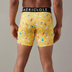 AEO Mocktails 6" Flex Boxer Brief -Drape Mode Sales 0236 3119 700 ob