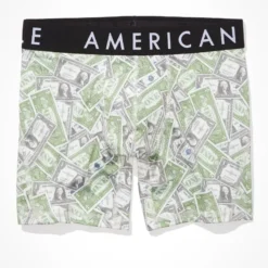 AEO Dollars 6" Flex Boxer Brief 5 AEO Dollars 6" Flex Boxer Brief -Drape Mode Sales 0236 3235 300 f