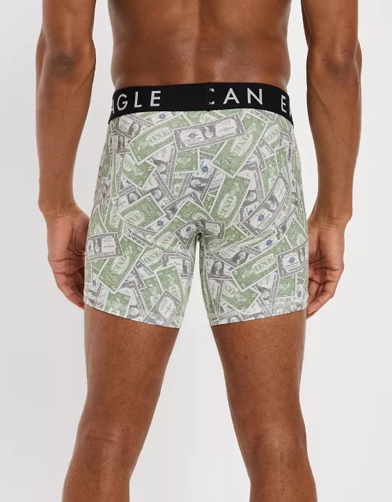 AEO Dollars 6" Flex Boxer Brief 2 AEO Dollars 6" Flex Boxer Brief - Image 2