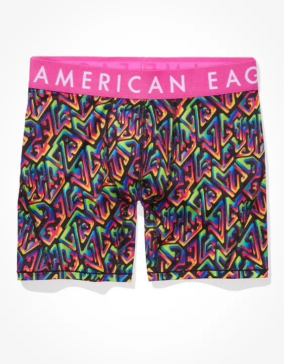 AEO Rainbow Maze 6" Flex Boxer Brief 3 AEO Rainbow Maze 6" Flex Boxer Brief - Image 3