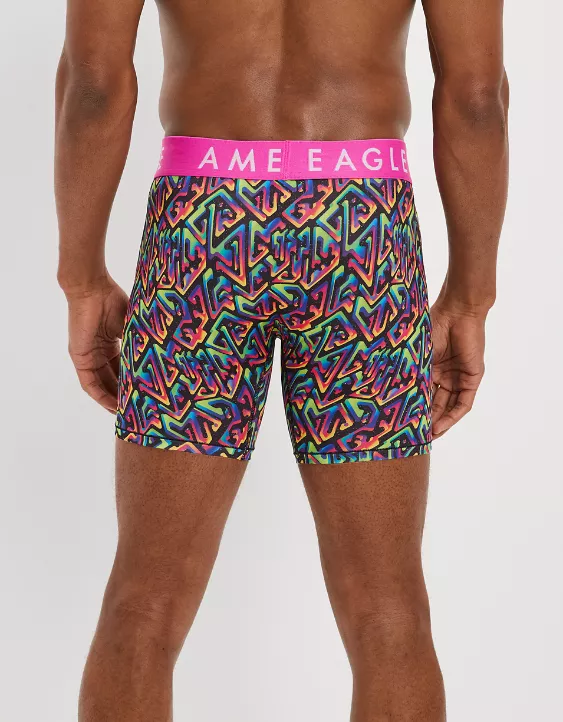 AEO Rainbow Maze 6" Flex Boxer Brief 2 AEO Rainbow Maze 6" Flex Boxer Brief - Image 2