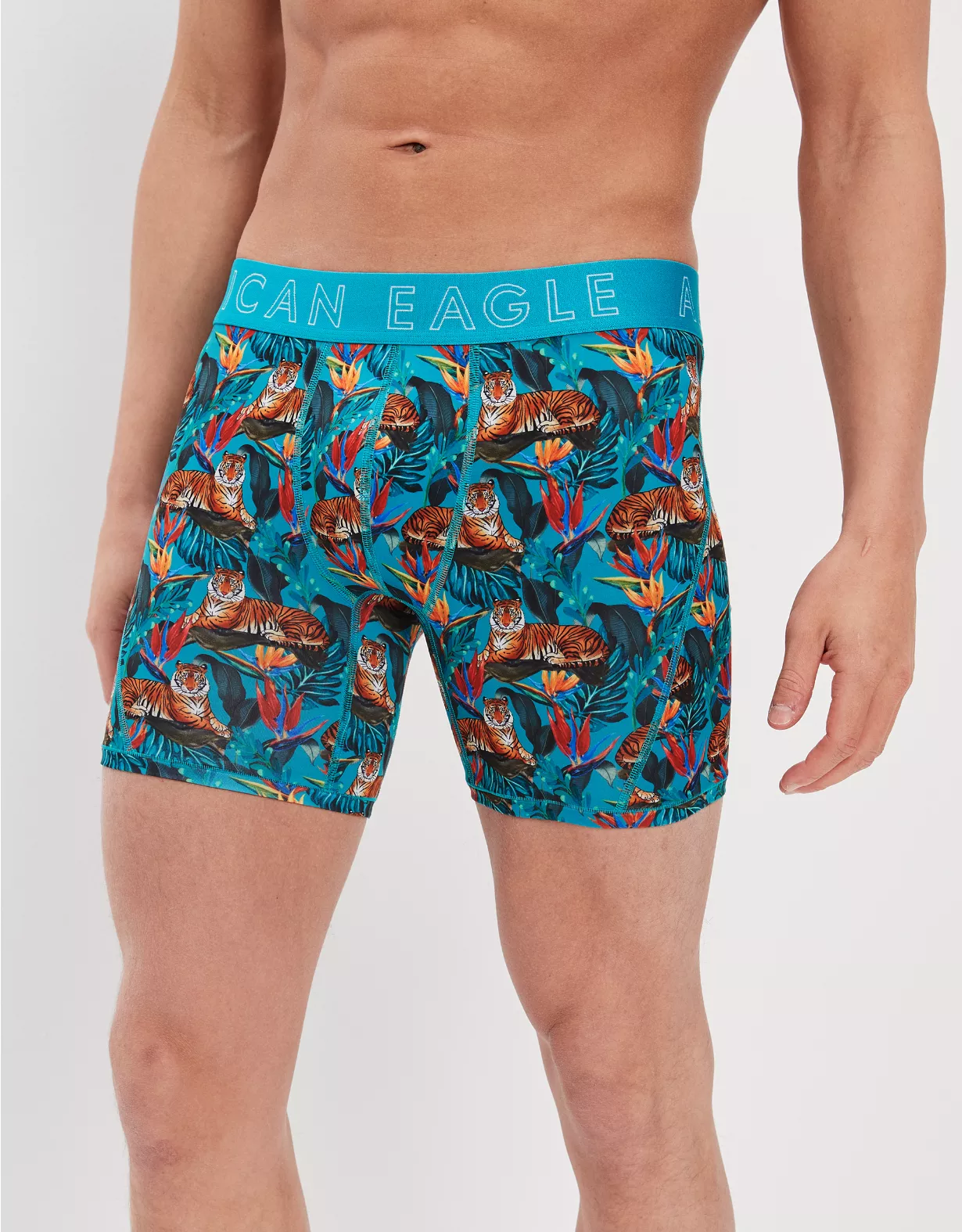 AEO Jungle Tigers 6" Flex Boxer Brief 1 AEO Jungle Tigers 6" Flex Boxer Brief