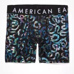 AEO Silver Snakes 6" Flex Boxer Brief 5 AEO Silver Snakes 6" Flex Boxer Brief -Drape Mode Sales 0236 3293 001 f