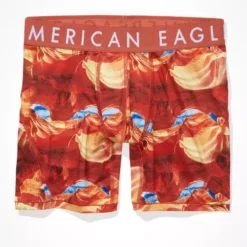 AEO Orange Burst 6" Flex Boxer Brief 5 AEO Orange Burst 6" Flex Boxer Brief -Drape Mode Sales 0236 3305 800 f