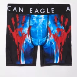 AEO Bloody Skeleton 6" Classic Boxer Brief -Drape Mode Sales 0236 3355 001 f
