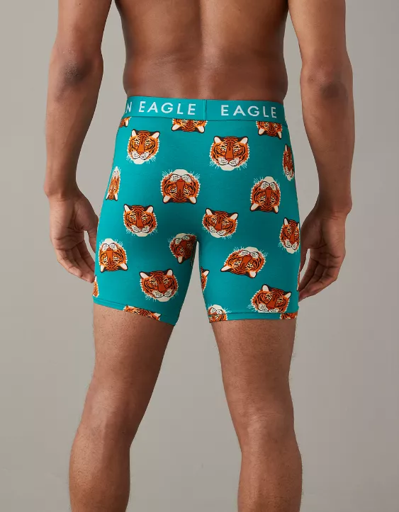 AEO Tigers 6" Ultra Soft Boxer Brief 2 AEO Tigers 6" Ultra Soft Boxer Brief - Image 2