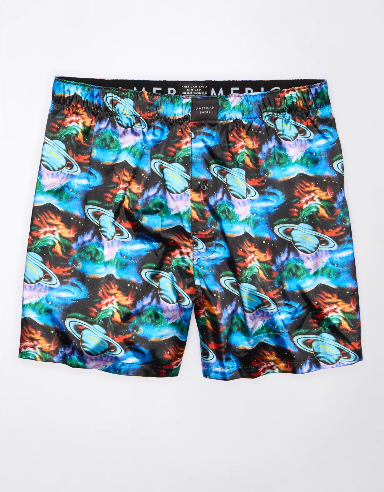 AEO Galaxy Satin Pocket Boxer Short 1 AEO Galaxy Satin Pocket Boxer Short