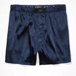 AEO Solid Satin Pocket Boxer Short 5 AEO Solid Satin Pocket Boxer Short -Drape Mode Sales 0238 3812 410 f
