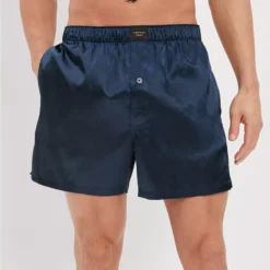 AEO Solid Satin Pocket Boxer Short