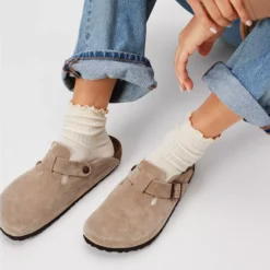 AE Ruffle Trim Boyfriend Sock 3-Pack