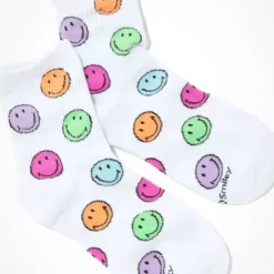 AE Colorful Smiley® '90s Crew Sock