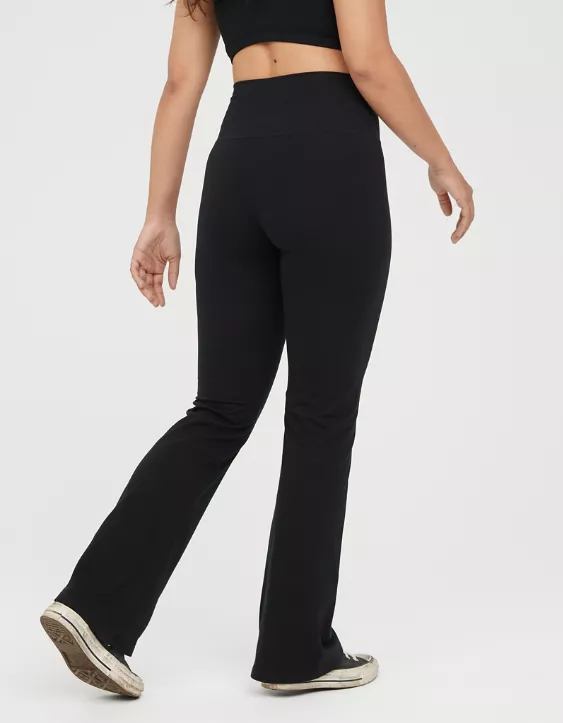 OFFLINE By Aerie OG High Waisted Flare Legging 3 OFFLINE By Aerie OG High Waisted Flare Legging - Image 3