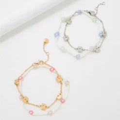 AE Blue & Green Friendship Bracelet 4-Pack