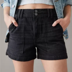 AE Denim Highest Waist '90s Boyfriend Short
