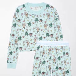 AE Festive Plush PJ Set 5 AE Festive Plush PJ Set -Drape Mode Sales 0575 2958 400 f