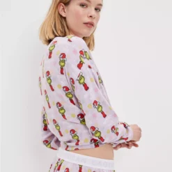 AE Grinch Plush PJ Set