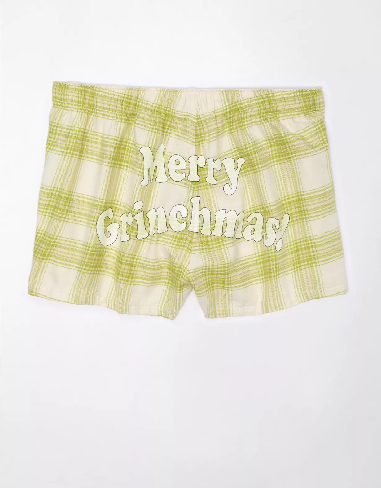AE Grinch PJ Short 2 AE Grinch PJ Short - Image 2