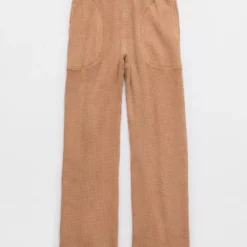 Aerie Straight Leg Waffle Pant 5 Aerie Straight Leg Waffle Pant -Drape Mode Sales 0701 8055 158 f