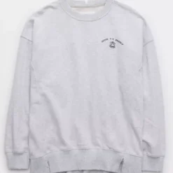 Aerie The Chill Crew Sweatshirt 5 Aerie The Chill Crew Sweatshirt -Drape Mode Sales 0743 3155 092 f